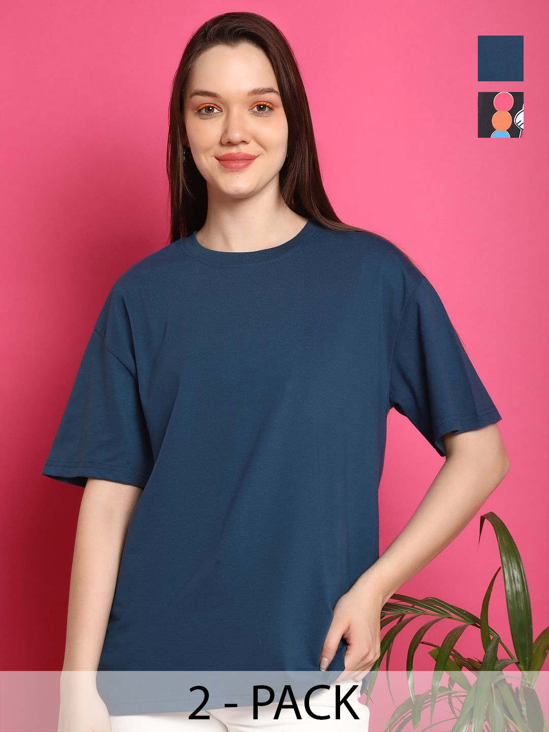 

Dreambe Women Printed T-shirt, Multi