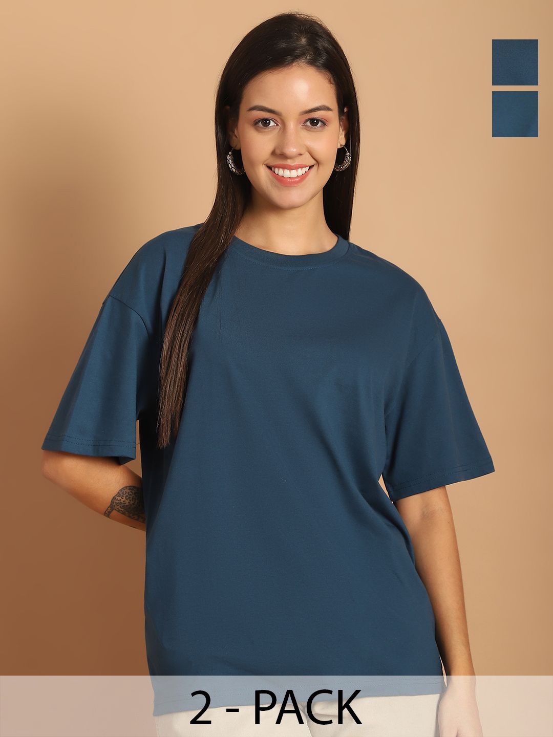 

Dreambe Women Printed T-shirt, Multi
