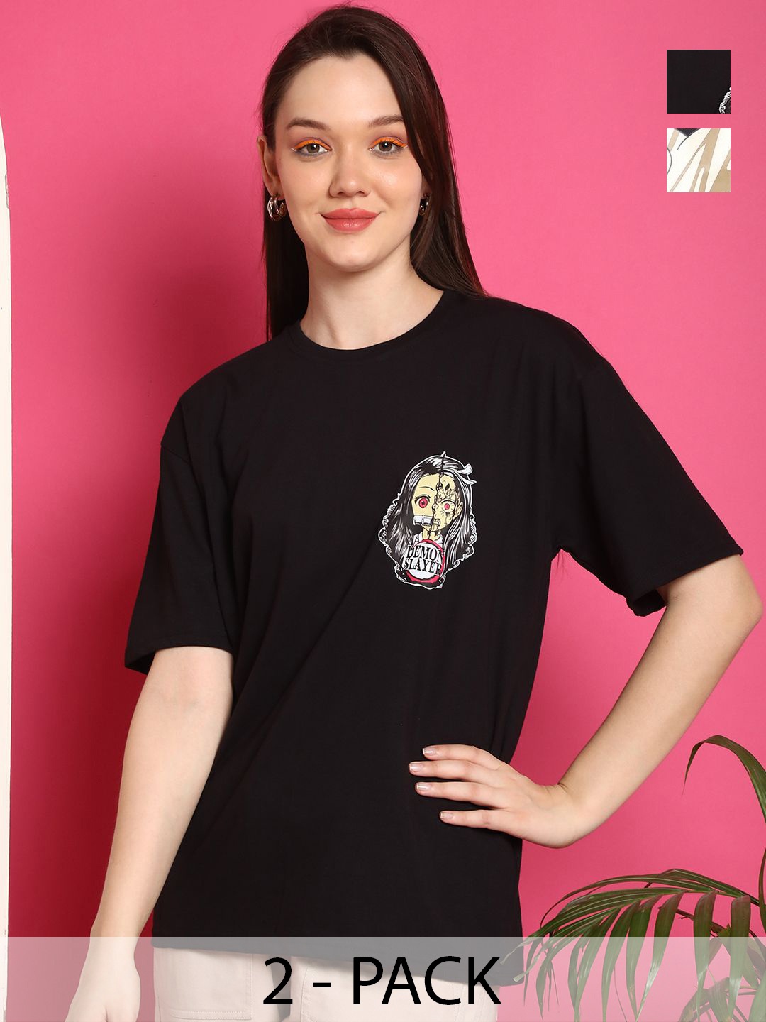 

Dreambe Women Printed T-shirt, Multi