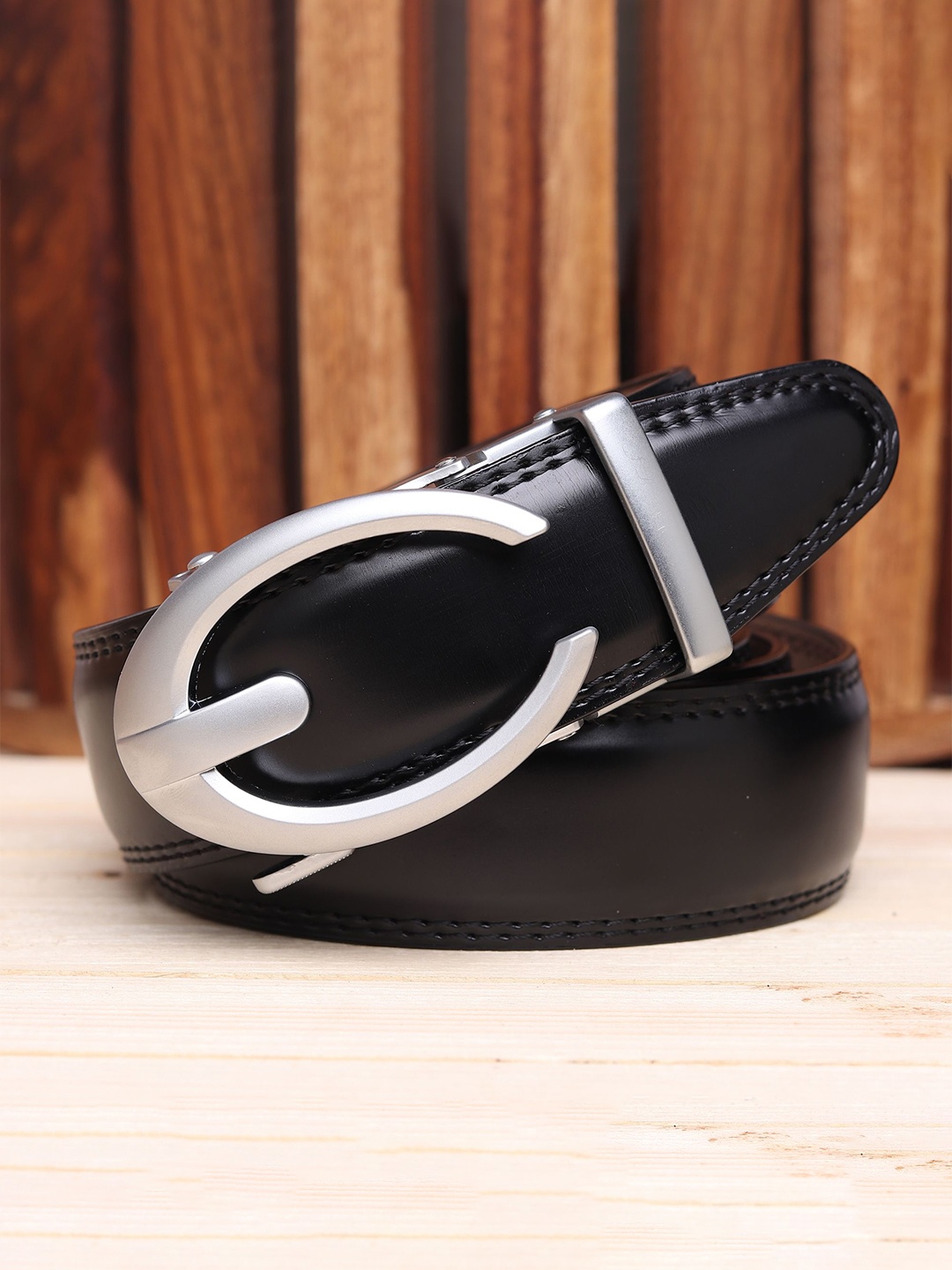

Killer Men Textured Formal Belt, Black