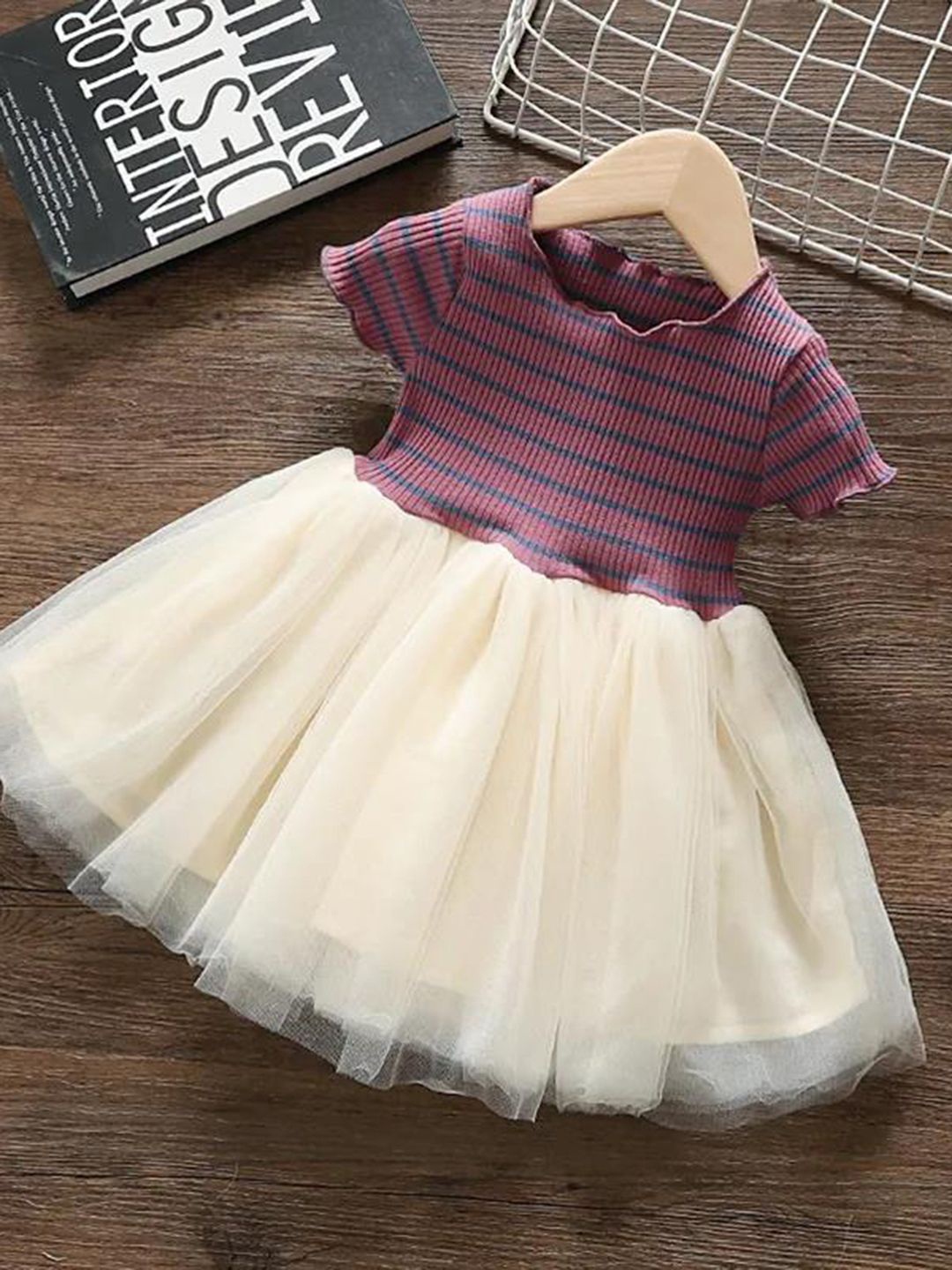 

YK Fit & Flare Dress, Purple