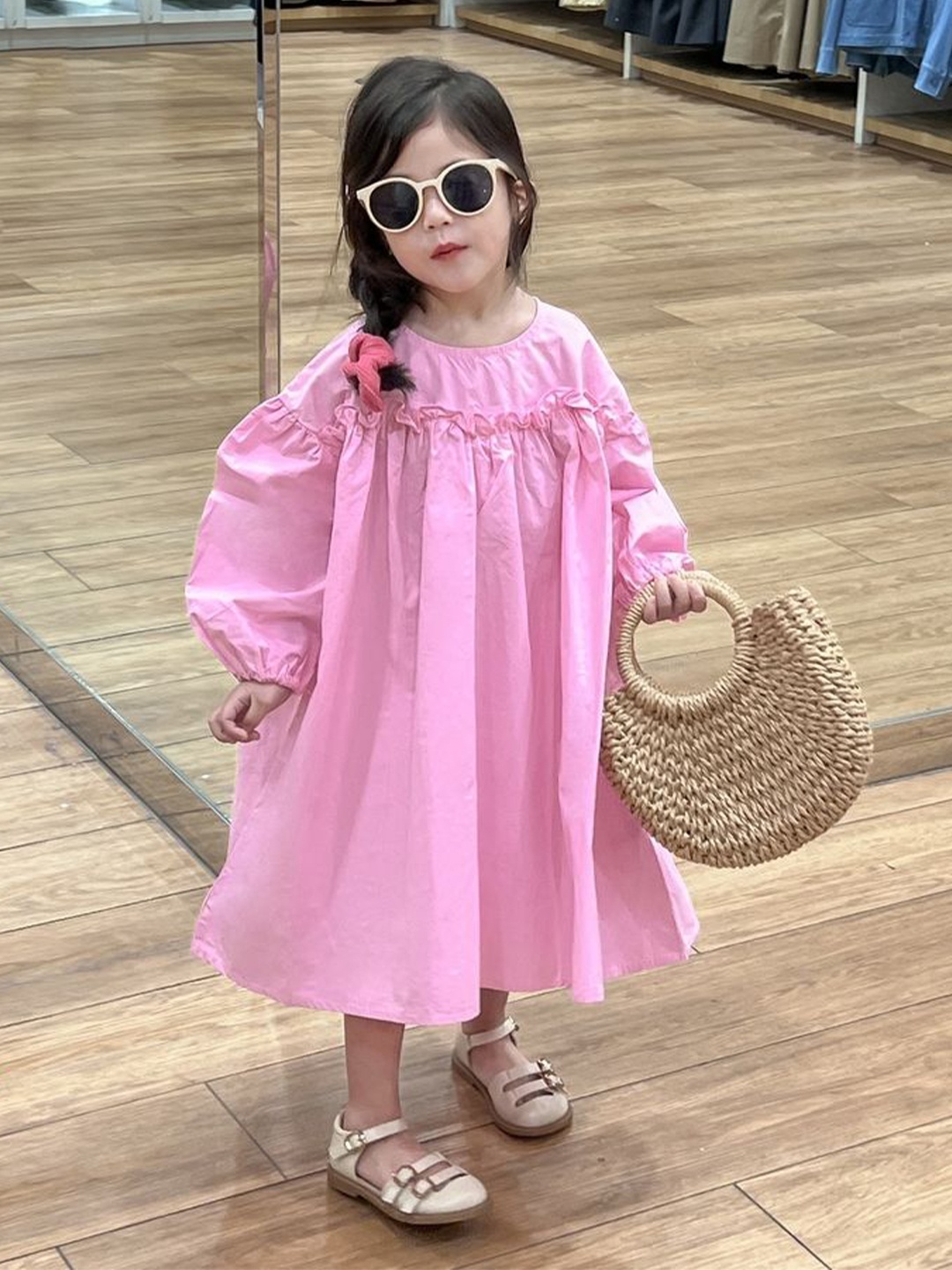 

LULU & SKY A-Line Dress, Pink