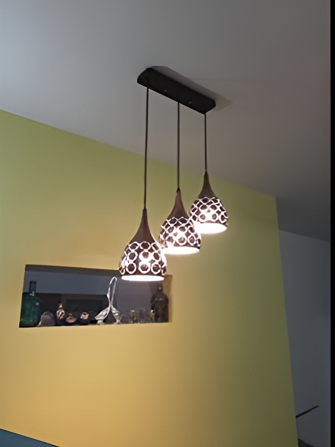 

GAUVIK Copper-Toned Aluminium Contemporary Ceiling Lamp