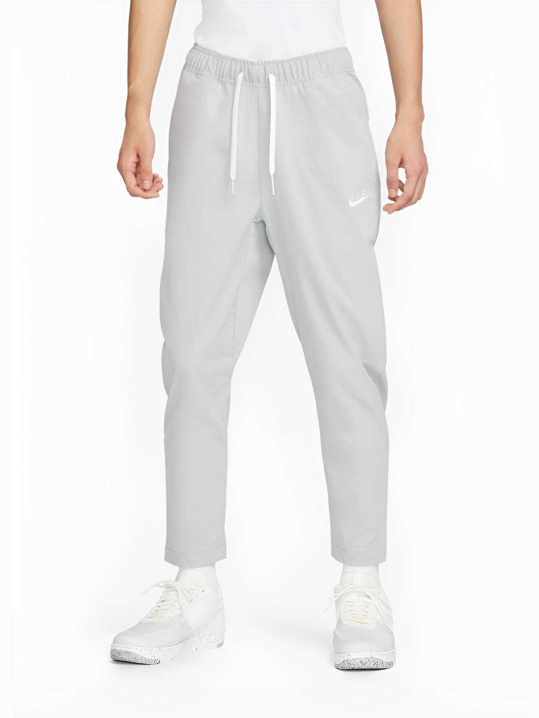 

Nike Club Men's Woven Tapered-Leg Trousers, Grey