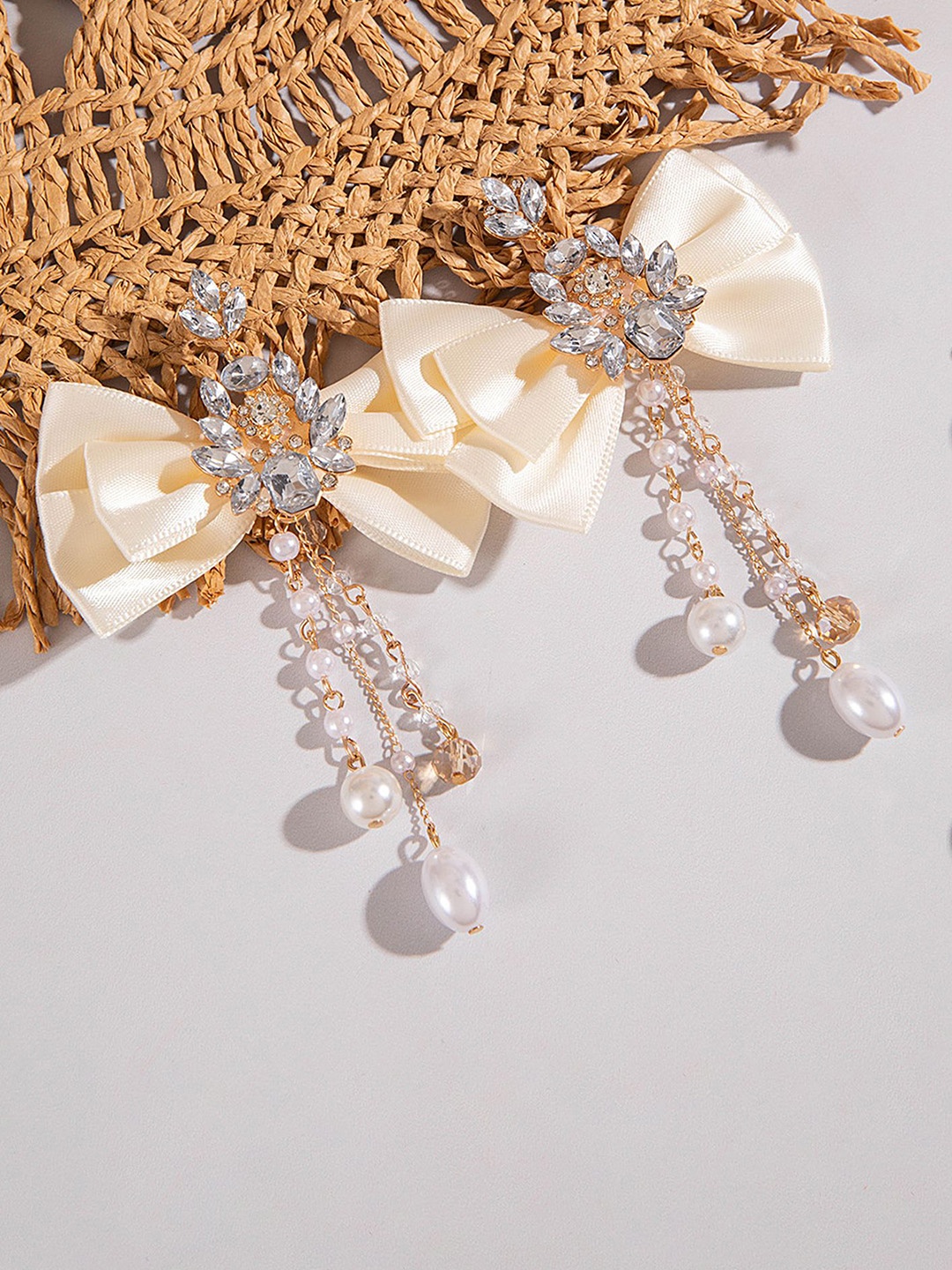 

LULU & SKY Contemporary Drop Earrings, Gold