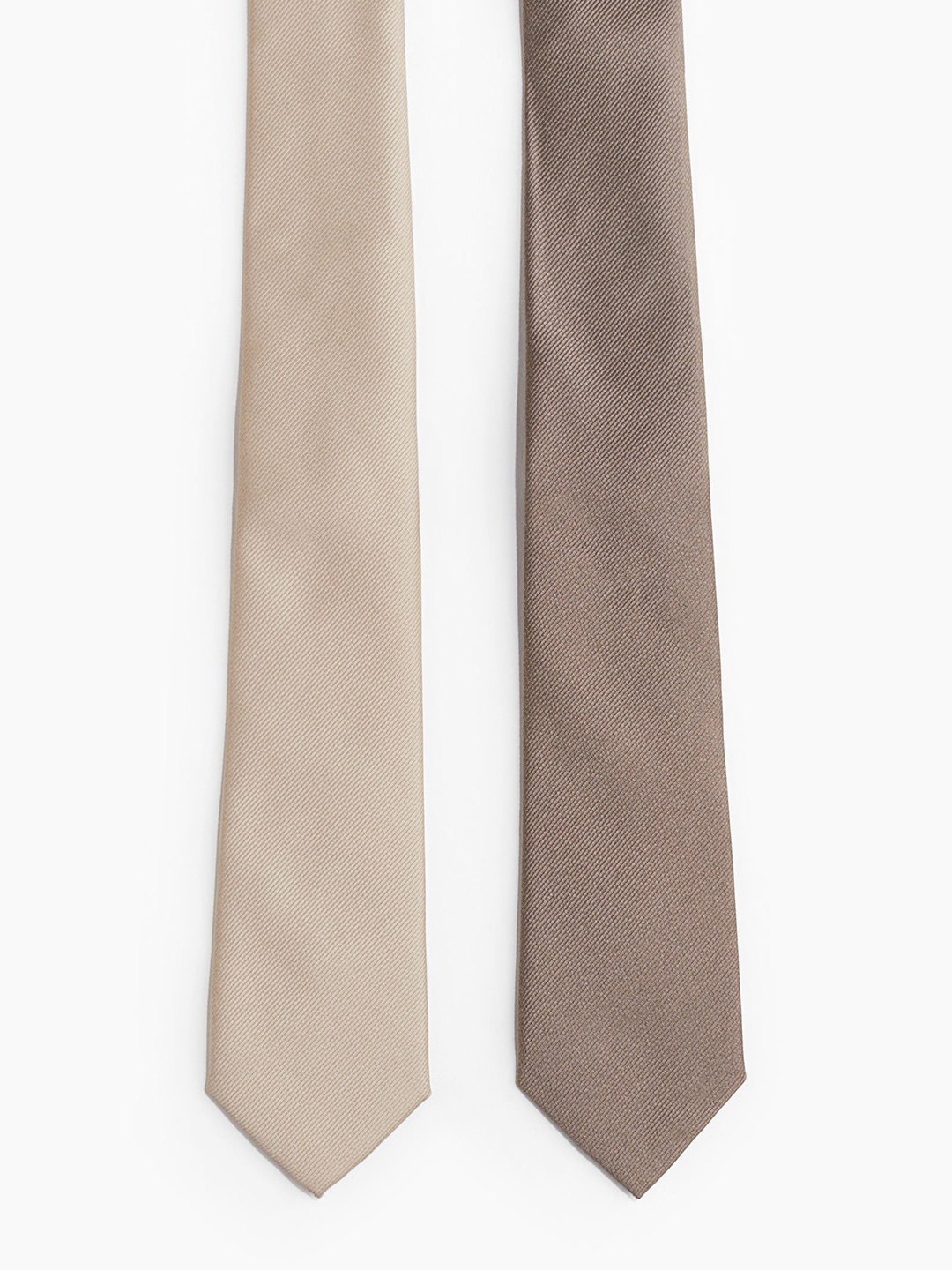 

H&M 2-Pack Ties, Beige
