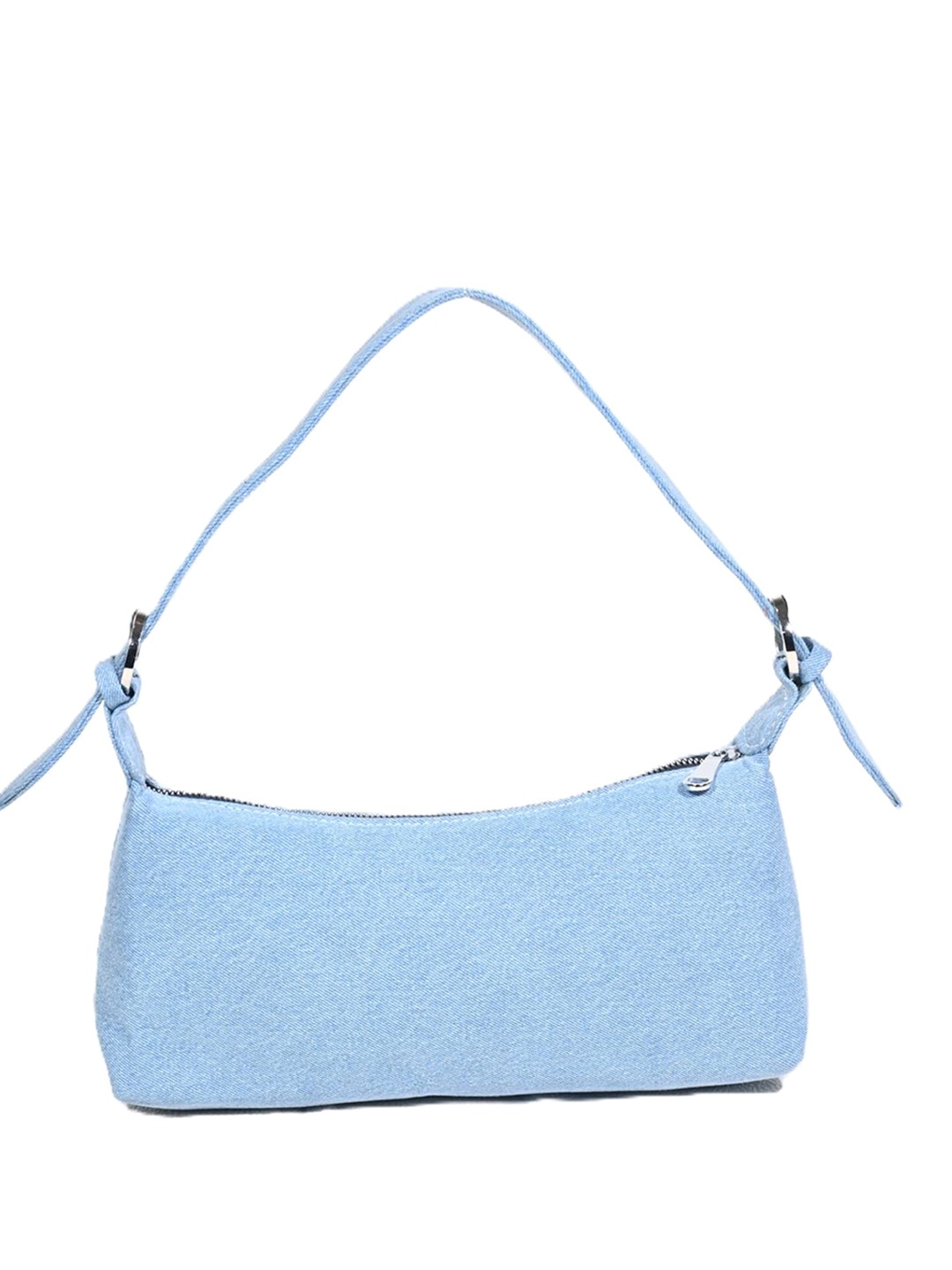 

Donicy Oversized Structured Hobo Bag with Cut Work, Multi