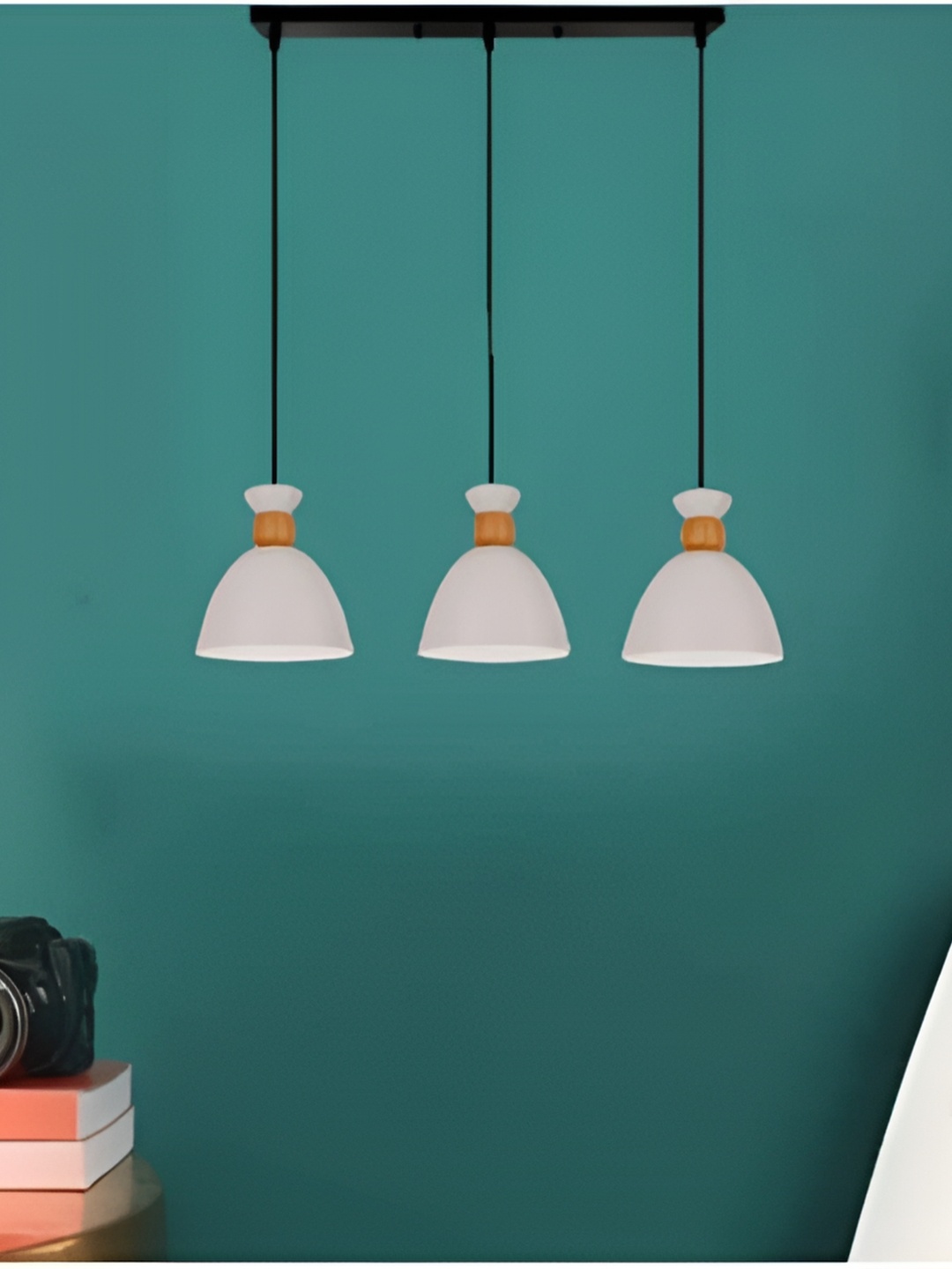

GAUVIK White Aluminium Ceiling Lamp