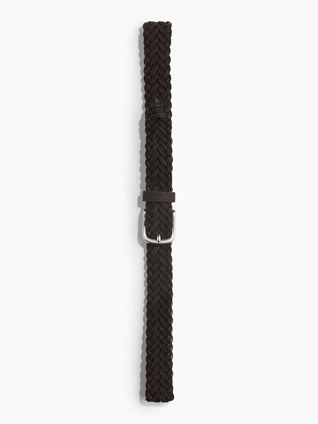 

H&M Braided Leather Belt, Brown