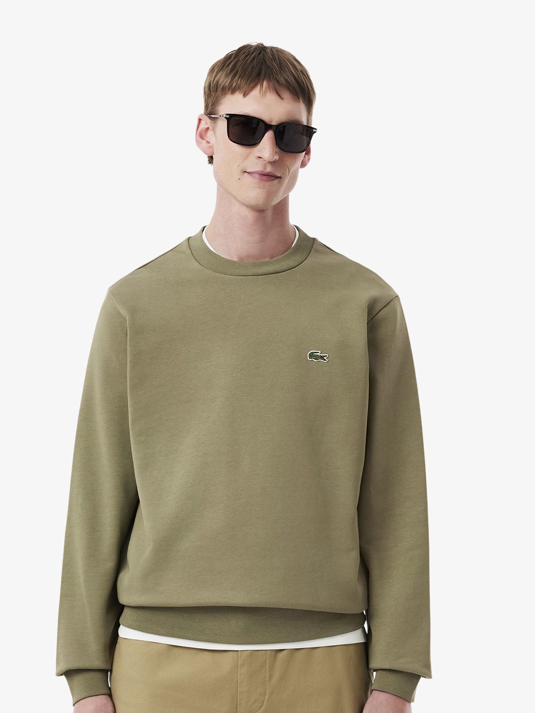 

Lacoste Men Sweatshirt, Khaki