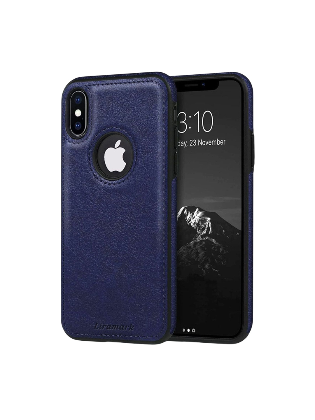 

LIRAMARK Solid Printed iPhone Xs Back Case Mobile Accessories, Blue