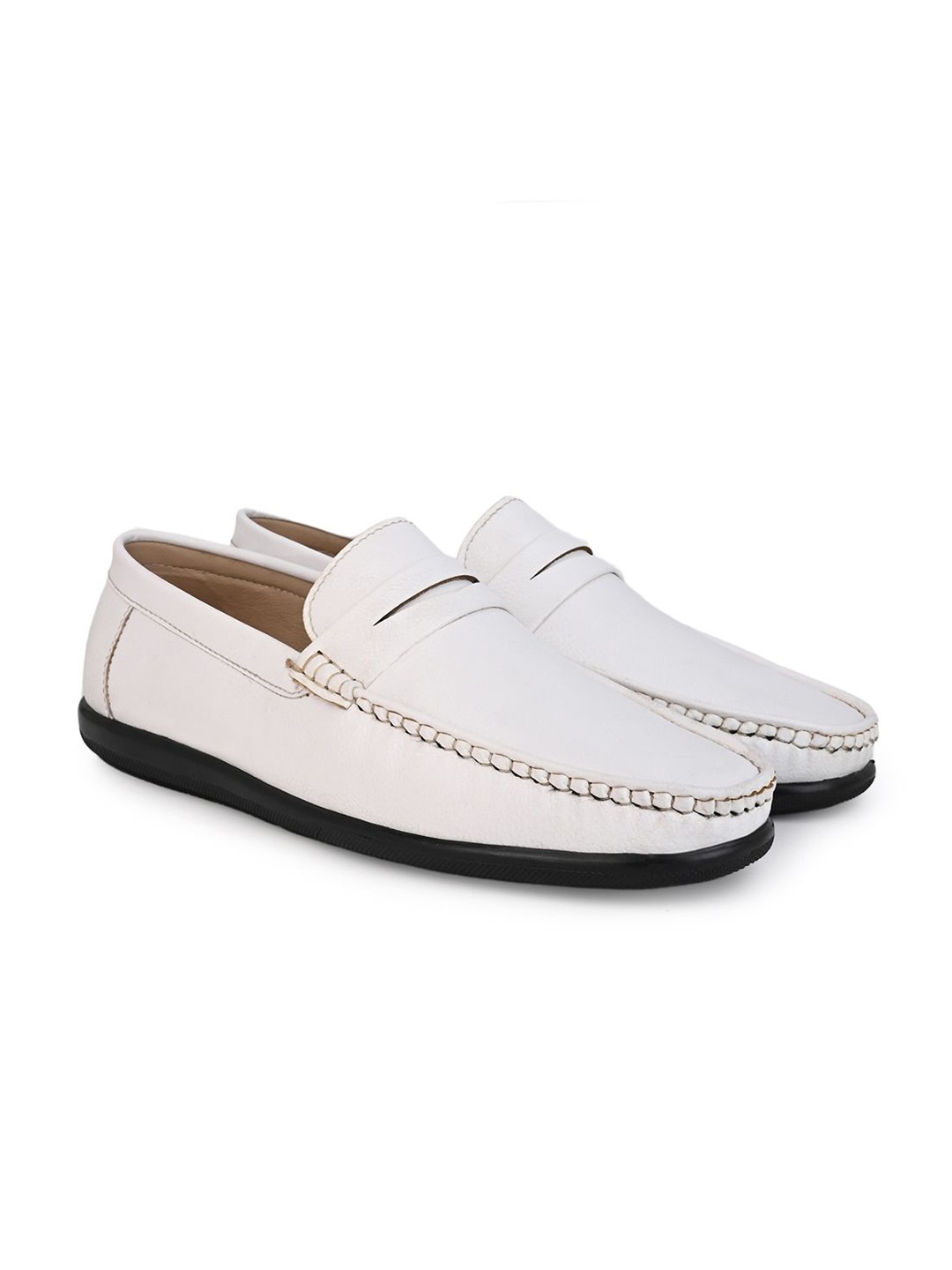 

Alberto Torresi Men Loafers, White