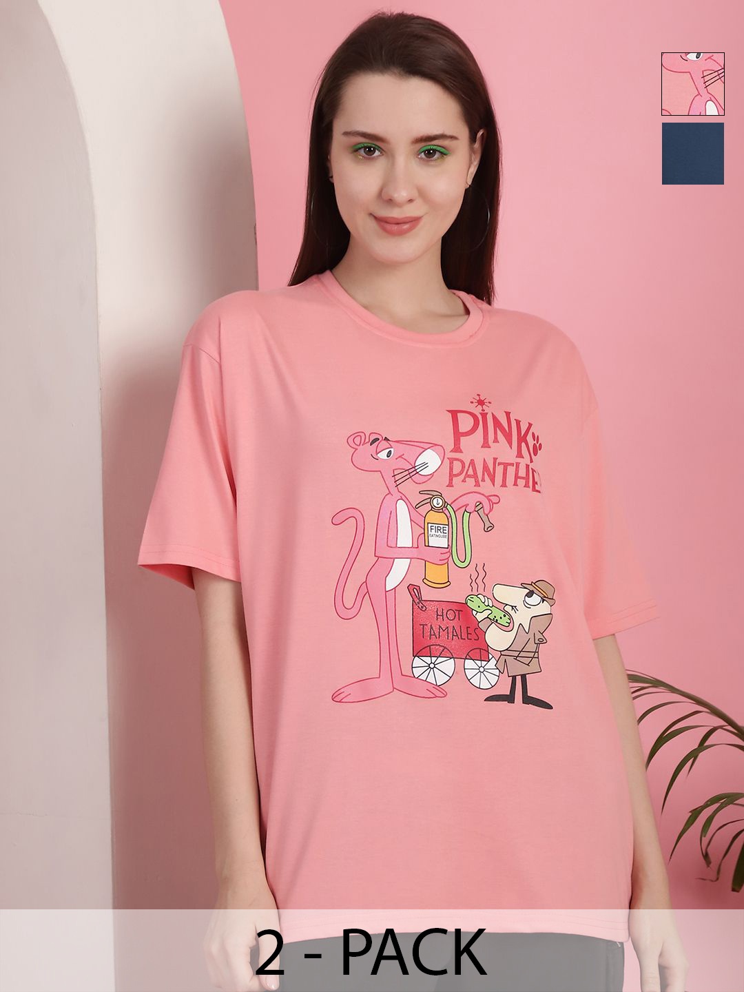 

Dreambe Women Printed T-shirt, Multi
