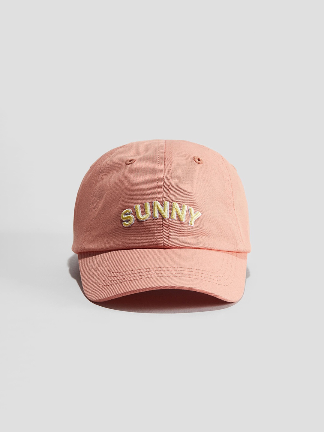 

H&M Embroidery-Detail Cap, Orange
