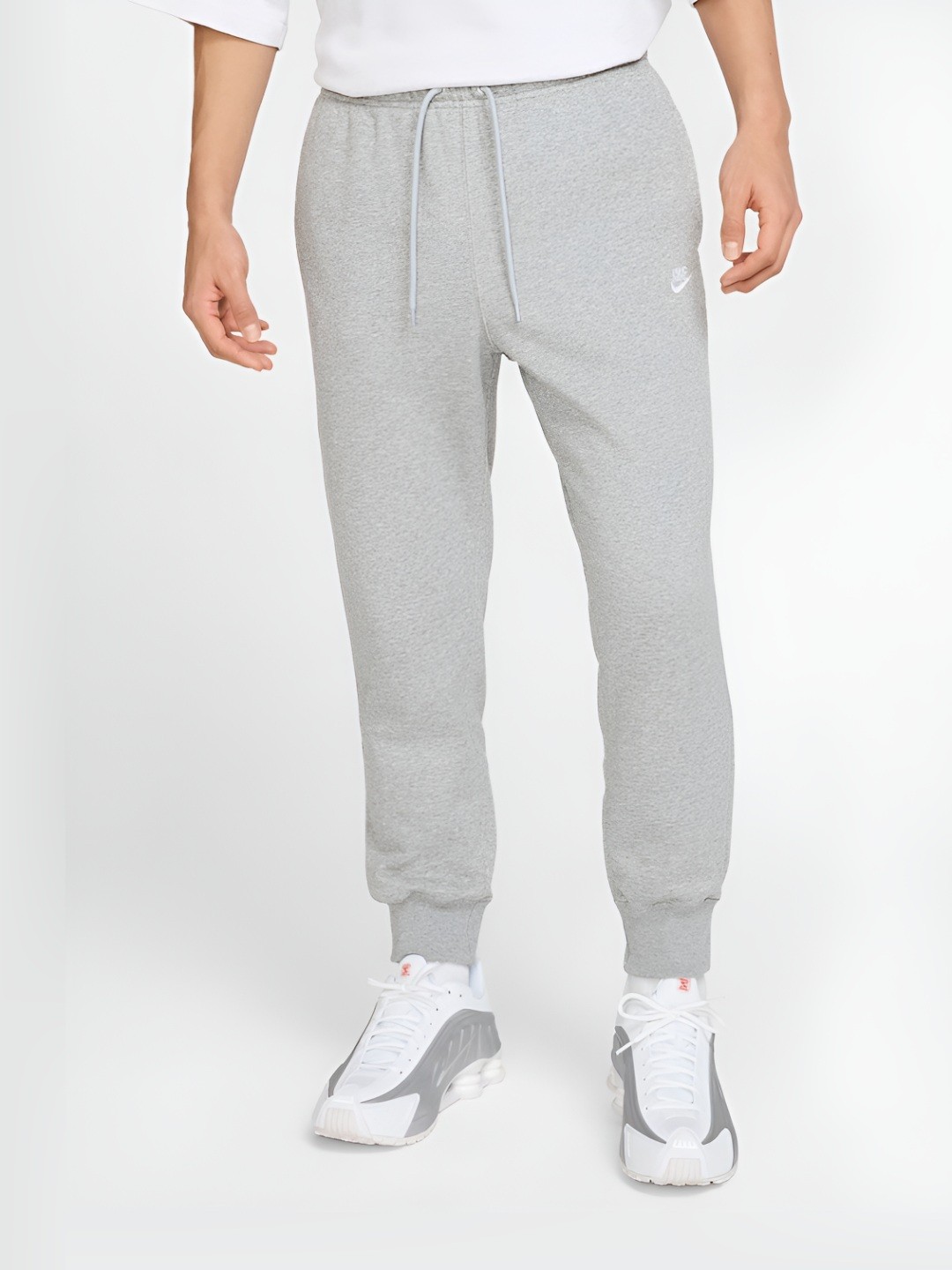 

Nike Club Men's French Terry Joggers, Grey