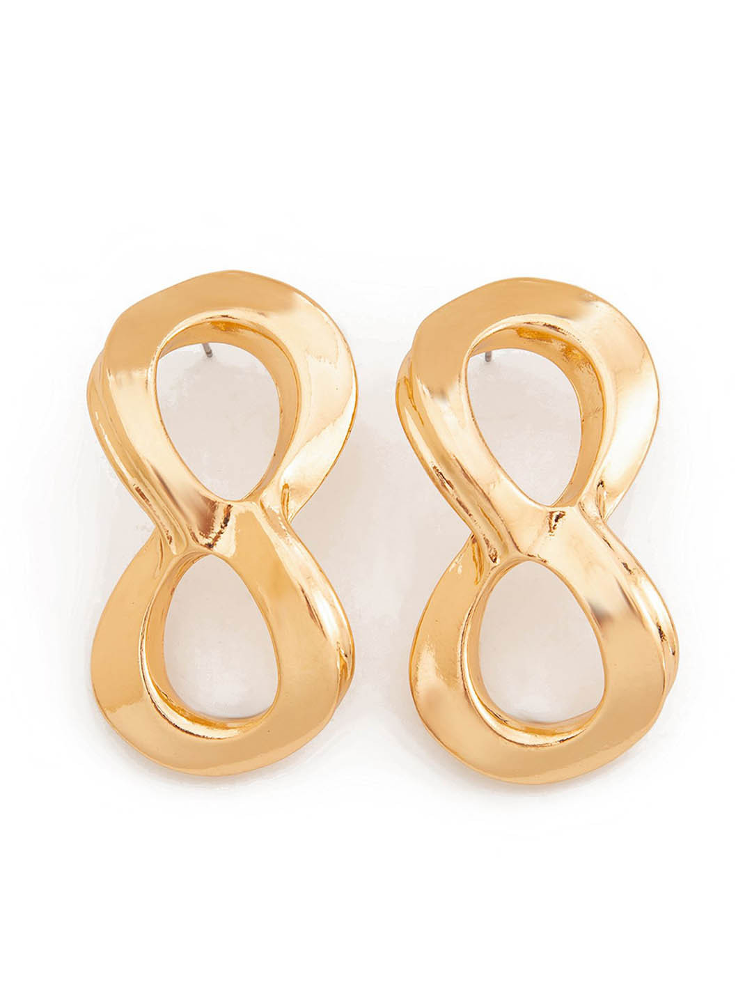 

LULU & SKY Contemporary Drop Earrings, Gold