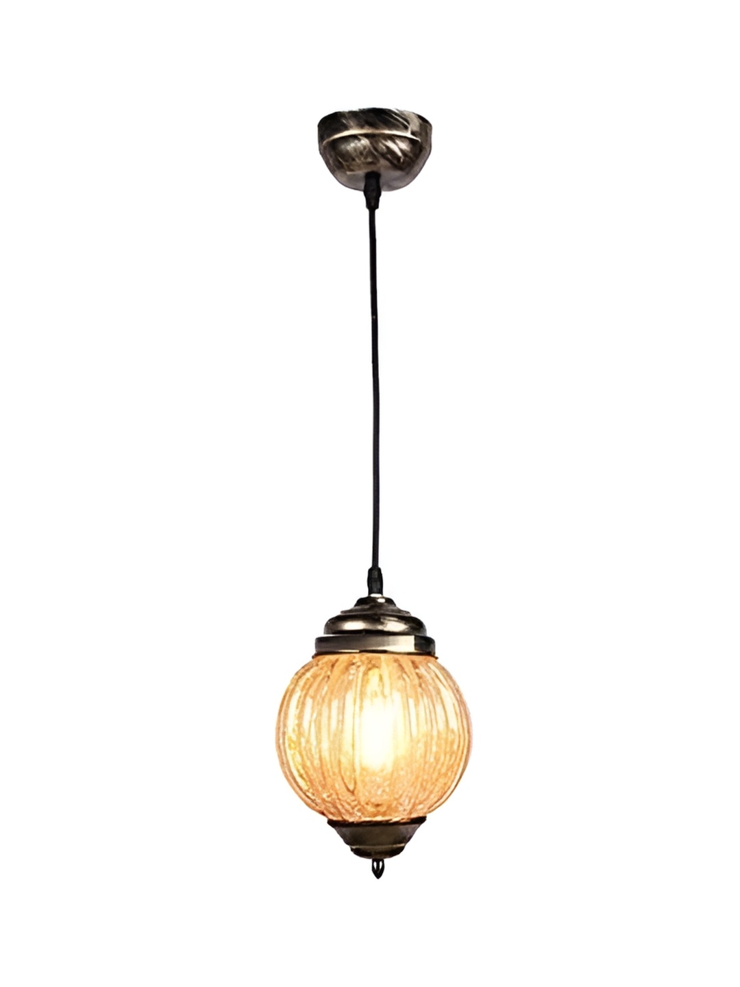 

GAUVIK Black Glass Ceiling Lamp