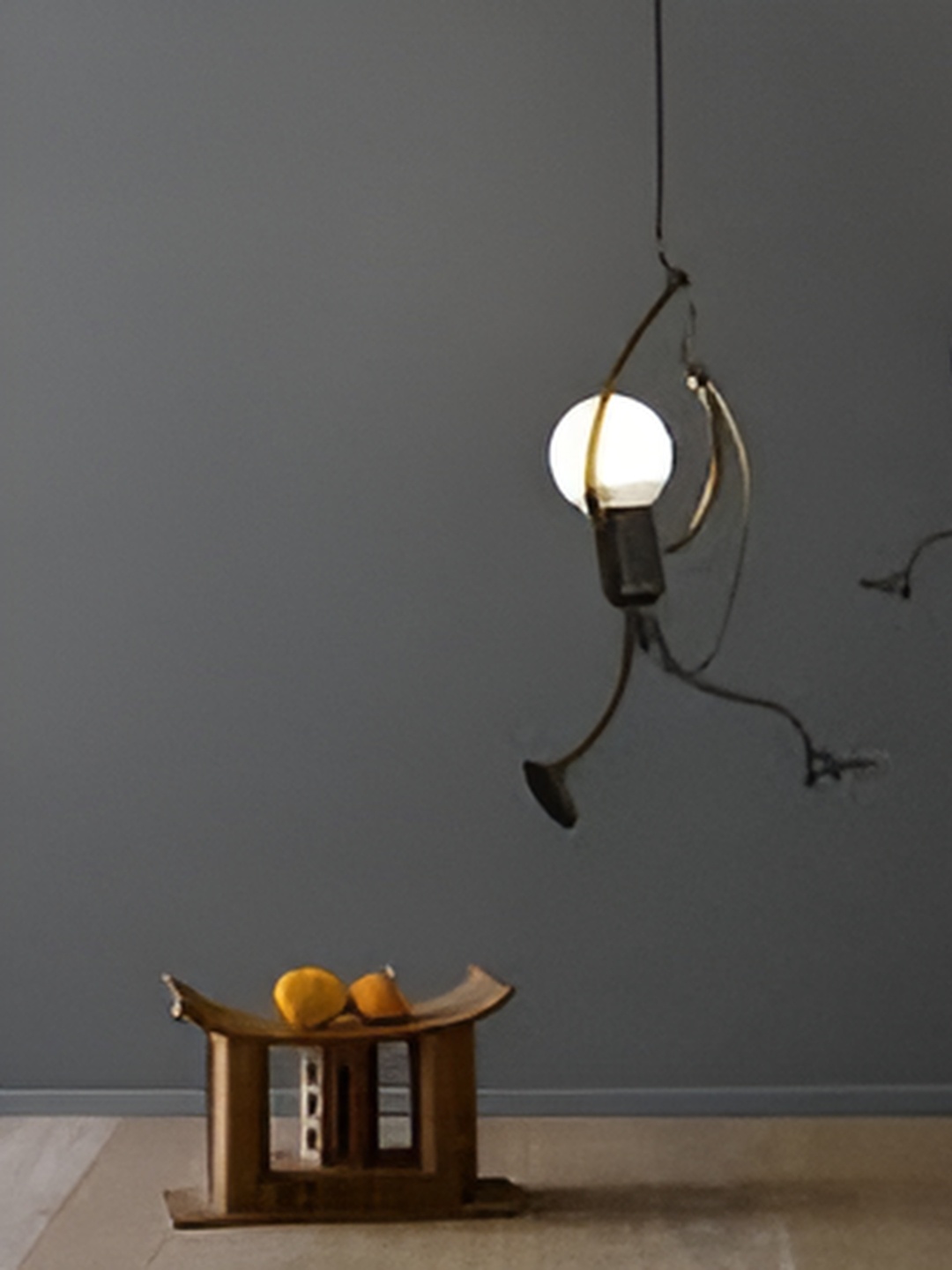 

GAUVIK Black Ceiling Lamp