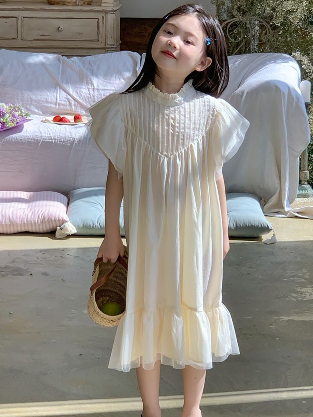 

LULU & SKY A-Line Dress, Off white
