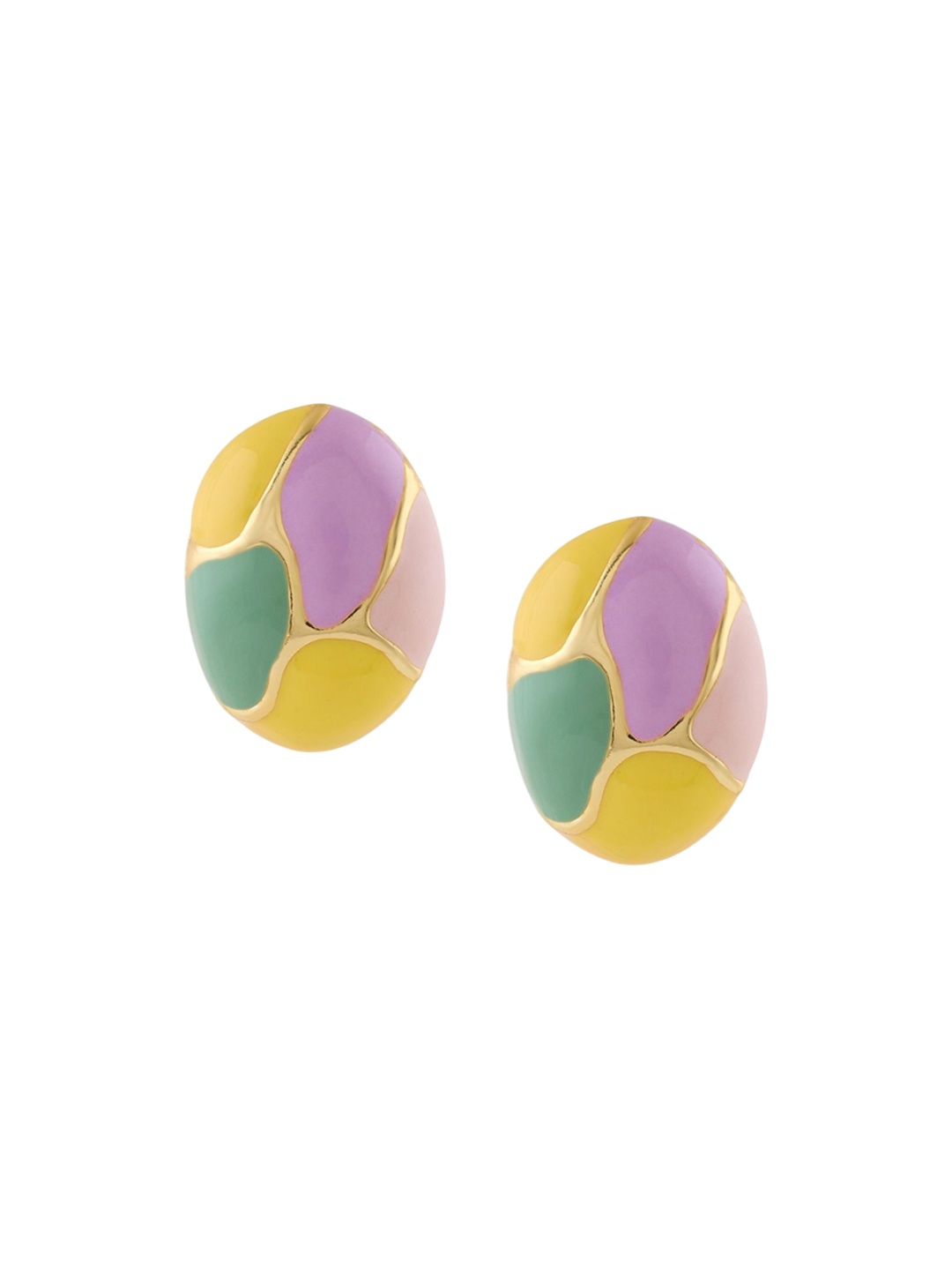 

Zaveri Pearls Contemporary Studs Earrings, Multi