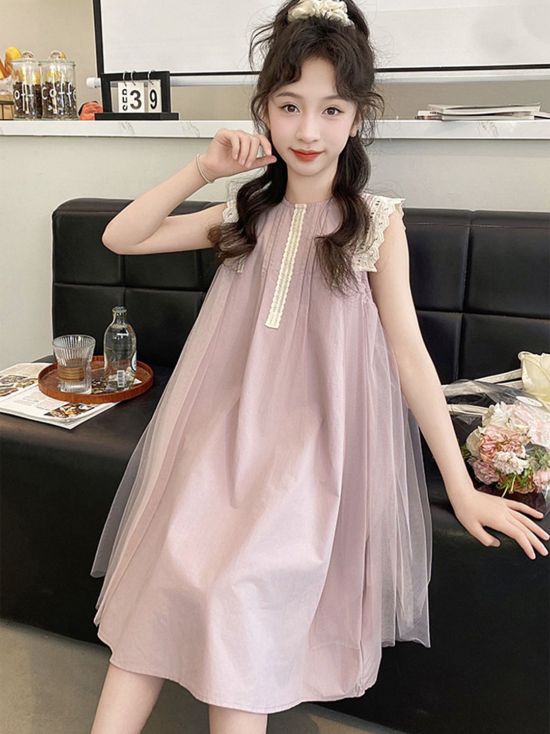

LULU & SKY A-Line Dress, Purple