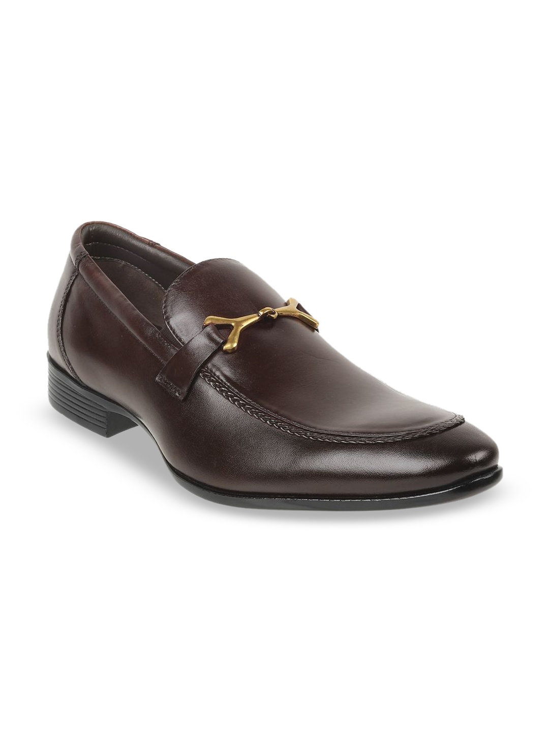 

Metro Men Leather Formal Loafers, Brown