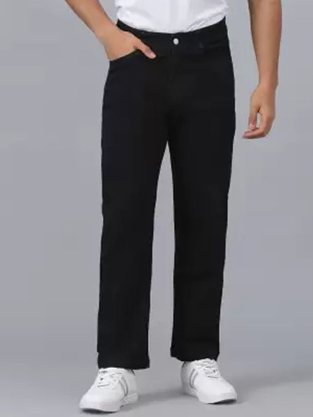 

COMFITS Men Classic Stretchable Jeans, Black