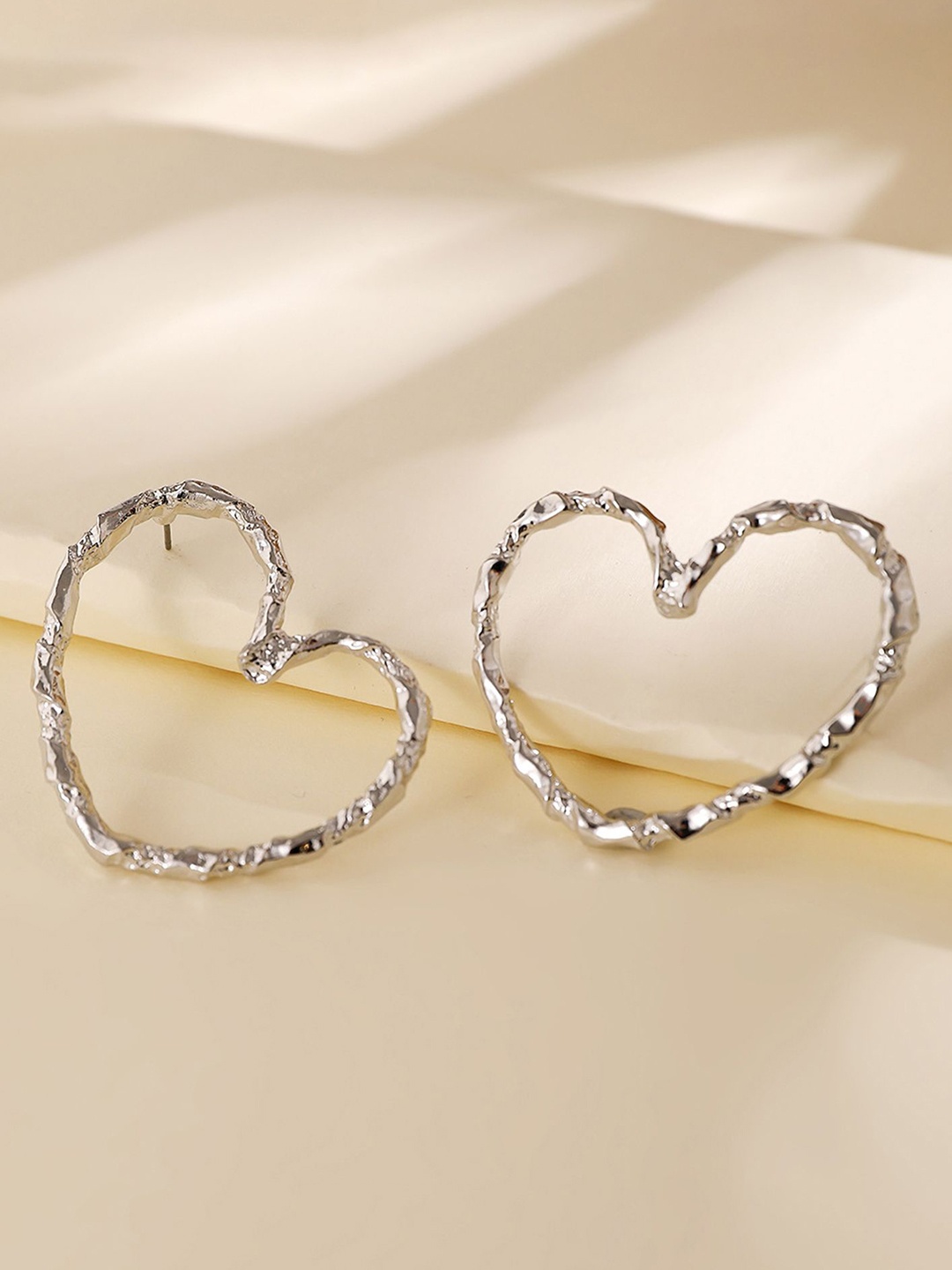 

LULU & SKY Contemporary Hoop Earrings, White