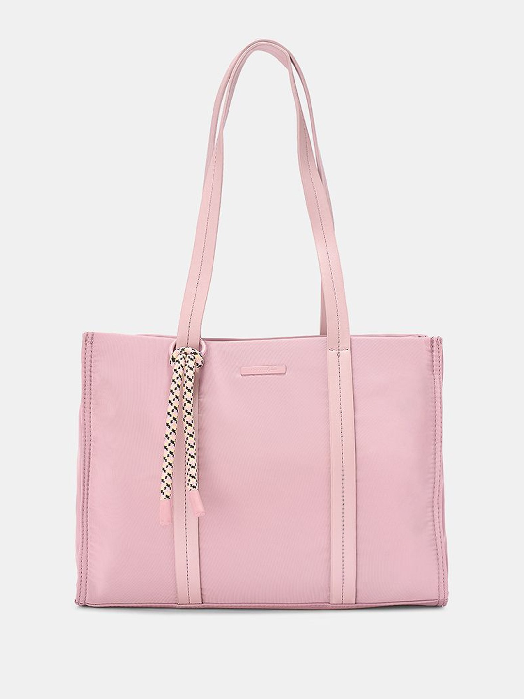 

Forever Glam by Pantaloons Structured Shoulder Bag, Pink