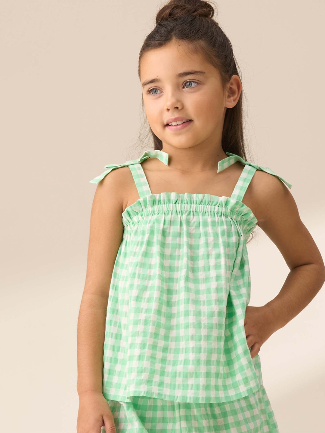 

Angel & Rocket Cotton Top, Green