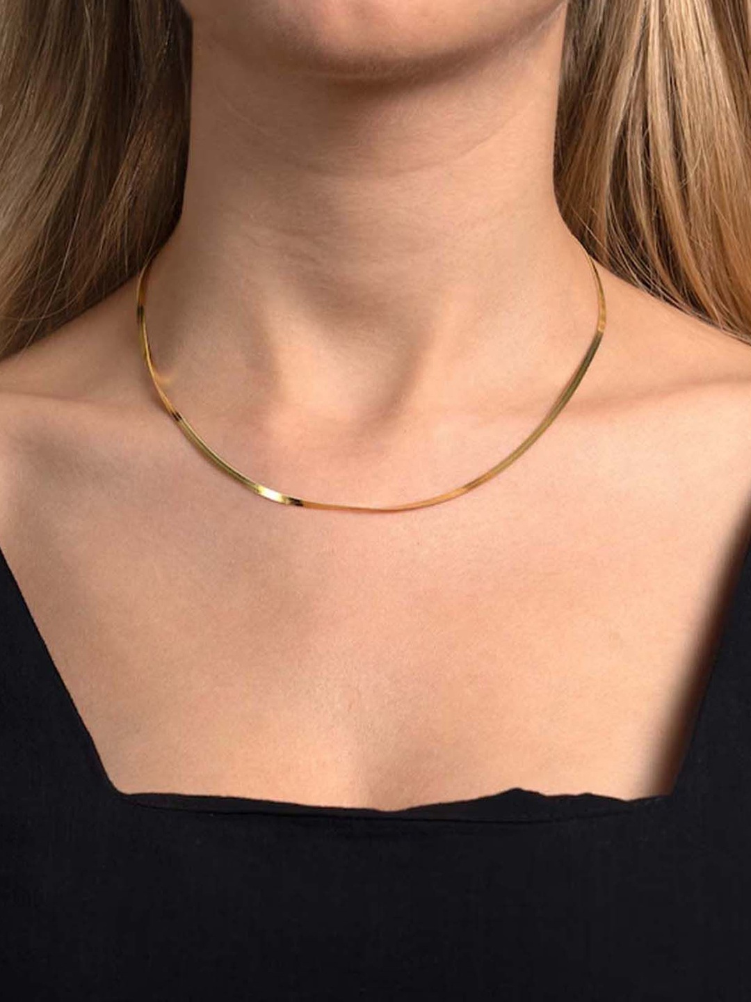 

VAMA Gold-Plated Choker Chain