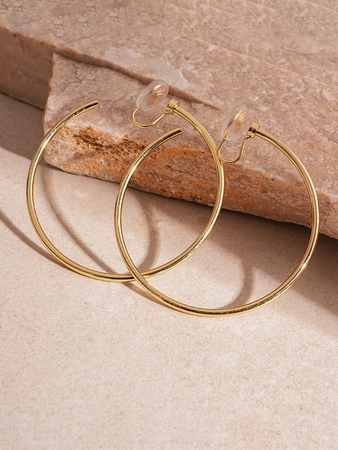 

LULU & SKY Contemporary Hoop Earrings, Gold