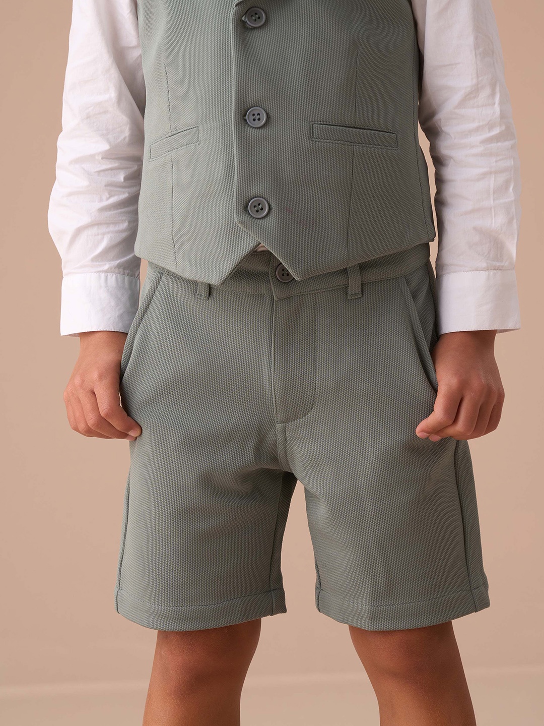 

Angel & Rocket Boys Chino Shorts, Green