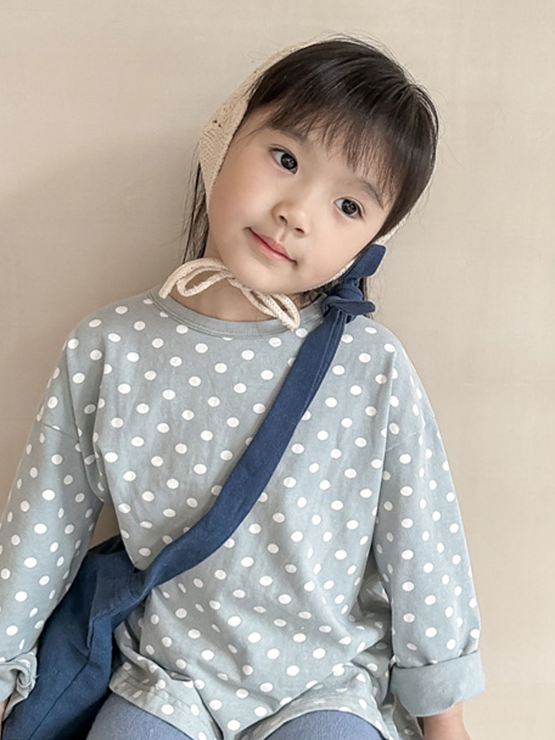 

LULU & SKY Girls Printed Hooded Applique T-shirt, Blue