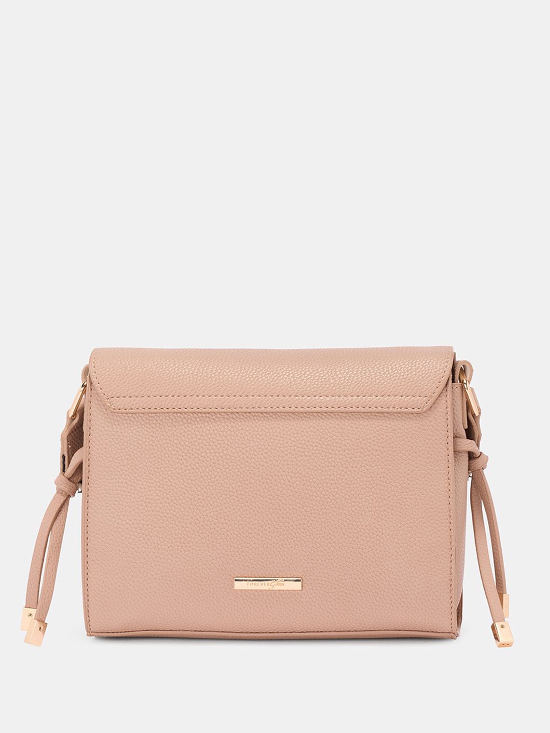 

Forever Glam by Pantaloons Animal PU Swagger Sling Bag with Tasselled, Beige
