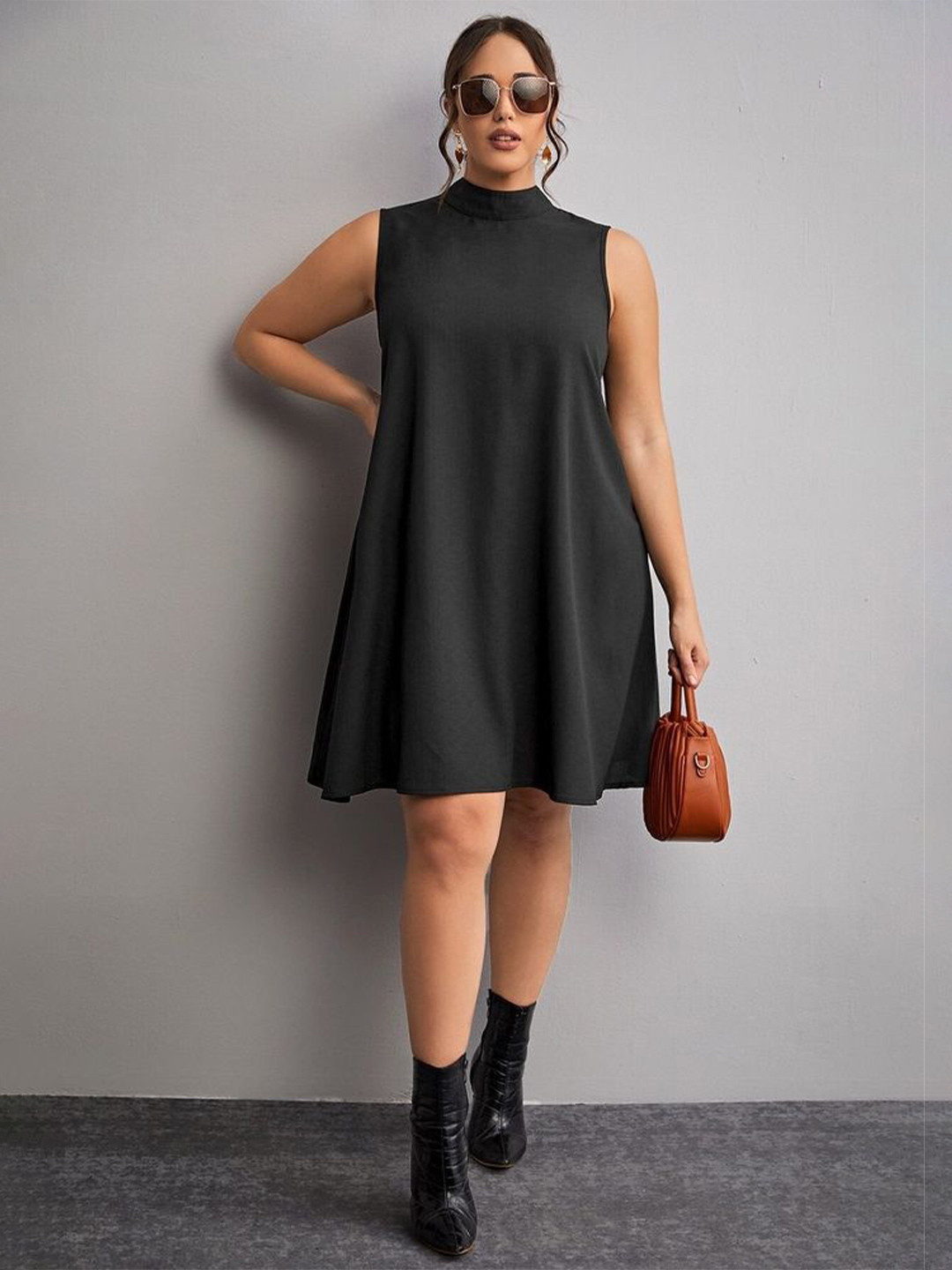 

LULU & SKY A-Line Dress, Black