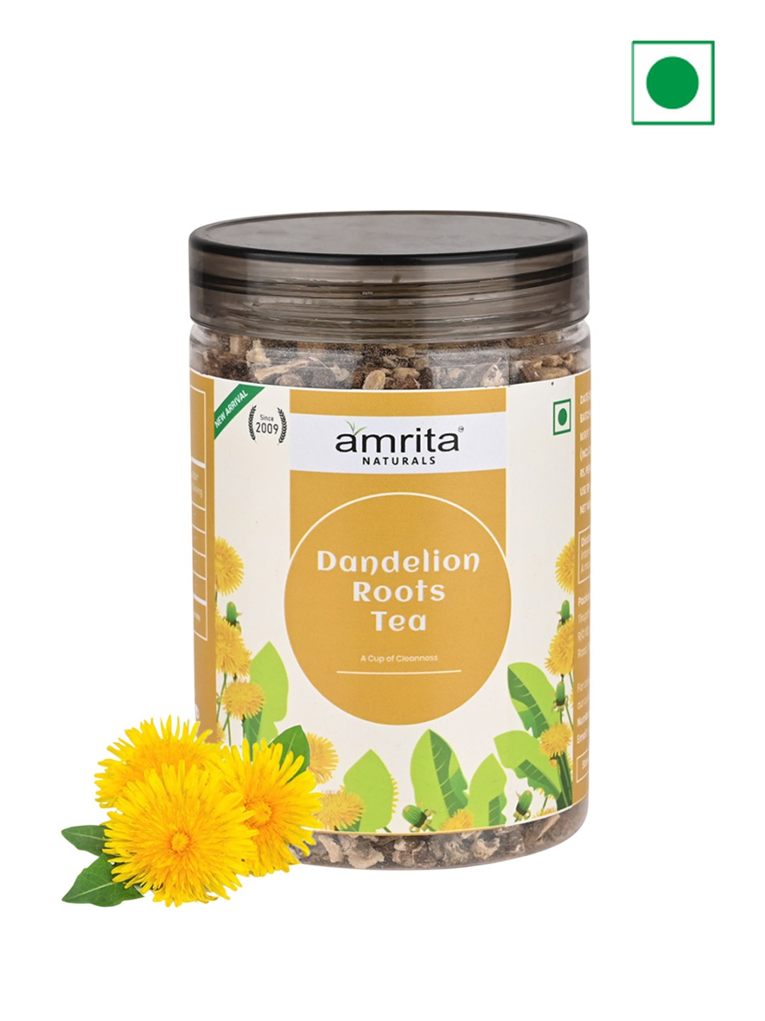 

Amrita Naturals Dandoline Roots Tea -30g, Brown