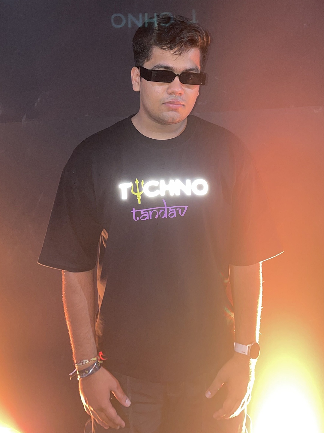 

Fmagnet Clothing Techno Tandav Oversize T-shirt, Black