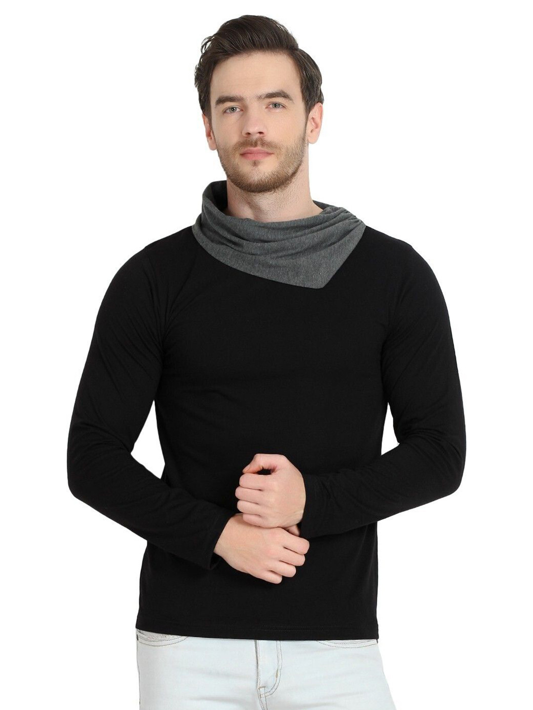 

Unicus Apparel Men V-Neck Pockets T-shirt, Multi