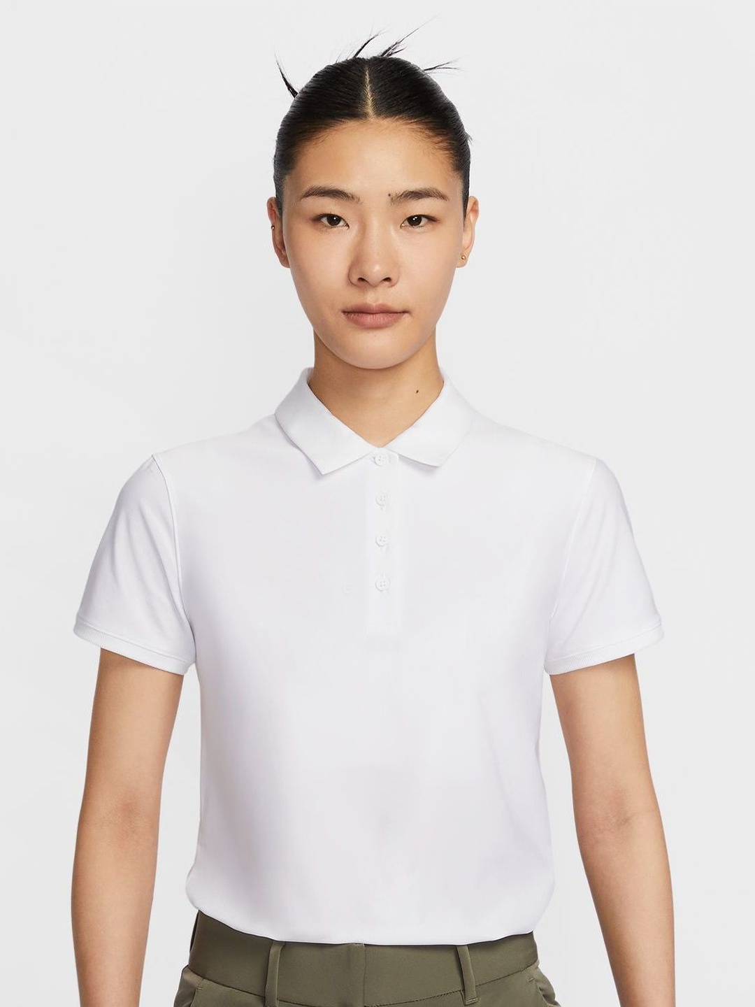 

Nike Victory Women Dri-FIT Short-Sleeve Golf Polo, White