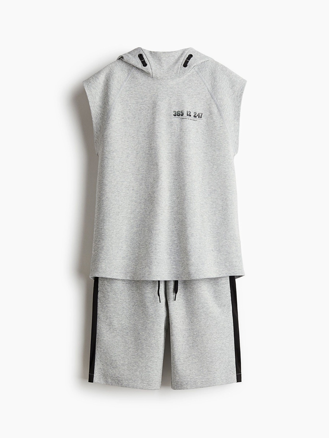 

H&M 2-Piece jersey Sports Set, Grey