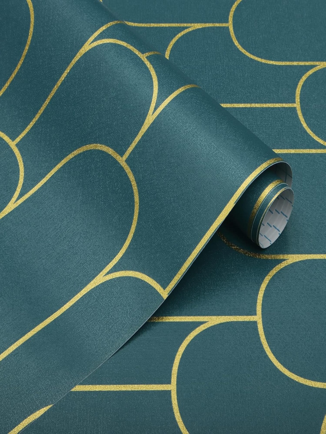 

Aura Green & Yellow Abstract Printed Waterproof & Oil-Proof Self Adhesive Wallpaper, Fluorescent green