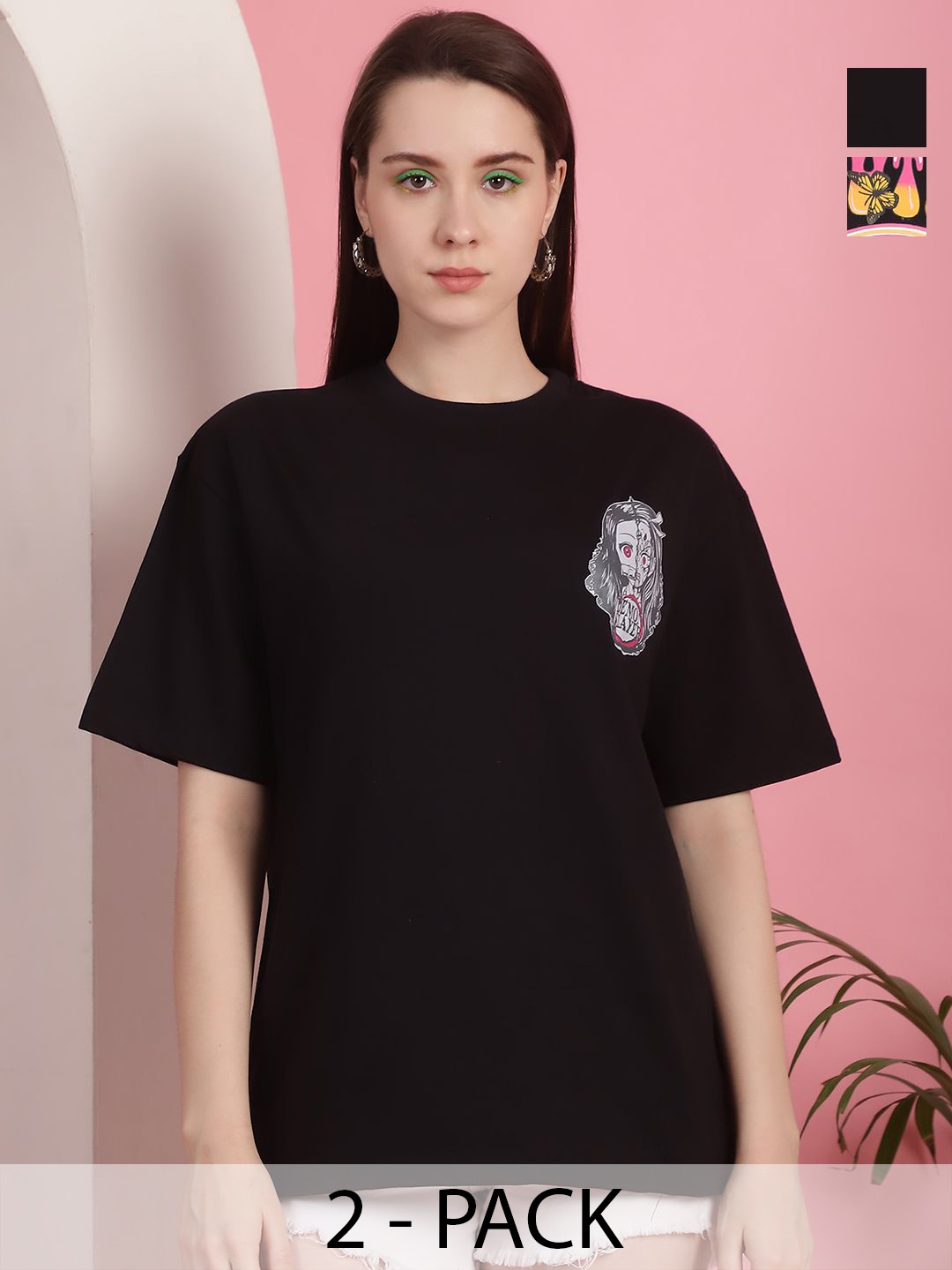 

Dreambe Women Printed T-shirt, Multi