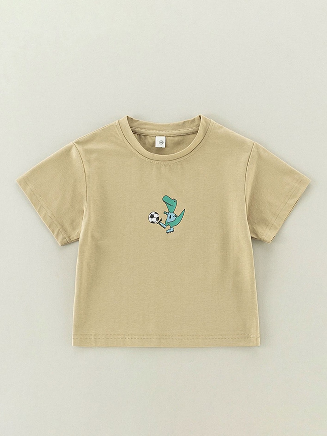 

LULU & SKY Kids Extended Sleeves T-shirt, Khaki