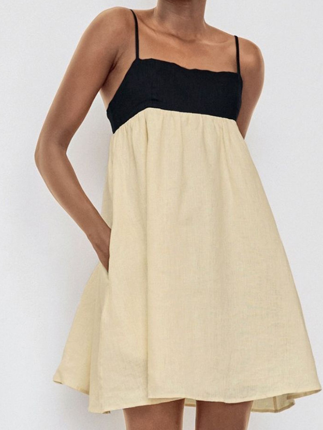 

LULU & SKY Print A-Line Dress, Khaki