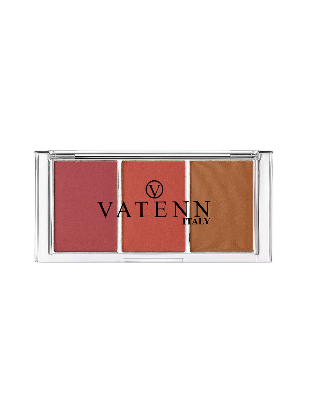 

VATENN ITALY Trio Blusher Palette - Shade 833, Peach