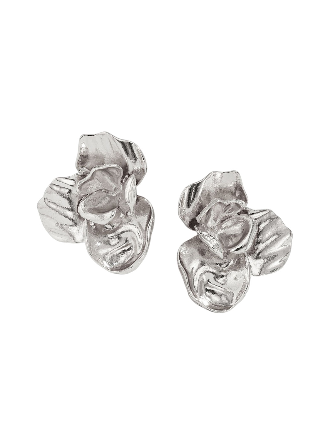 

LULU & SKY Contemporary Studs Earrings, White