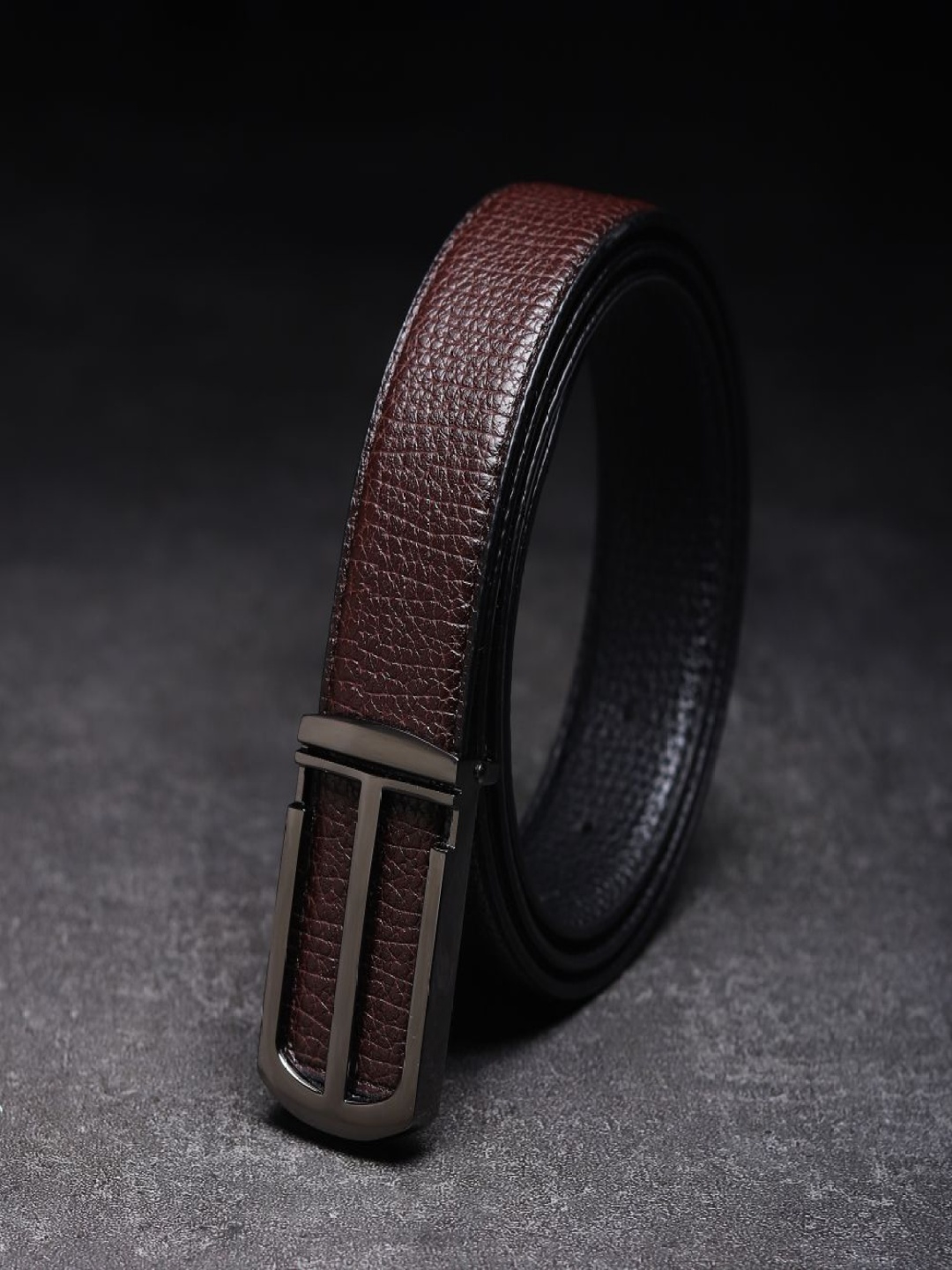 

Killer Men Textured Reversible Formal Belt, Brown