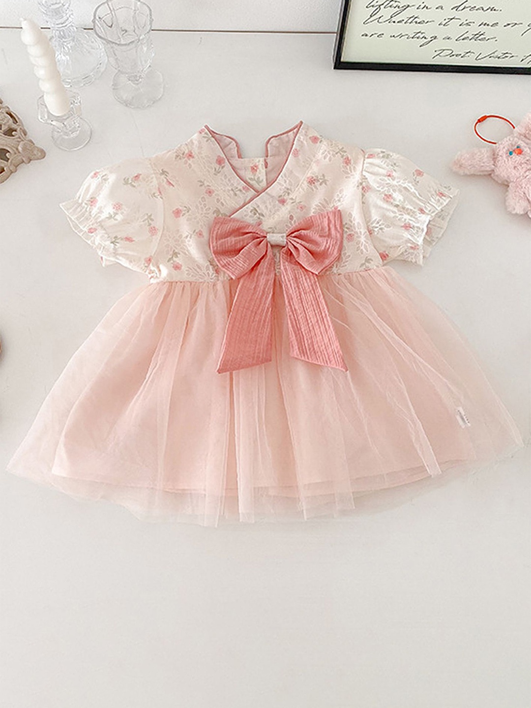 

LULU & SKY Fit & Flare Dress, Pink