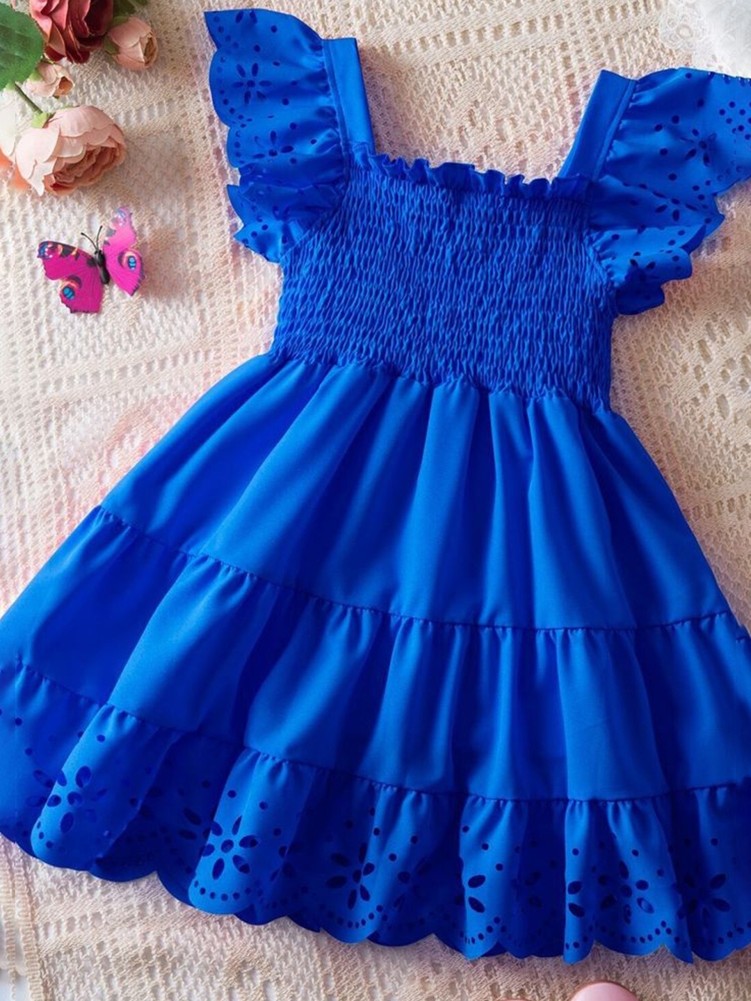 

LULU & SKY Fit & Flare Dress, Blue